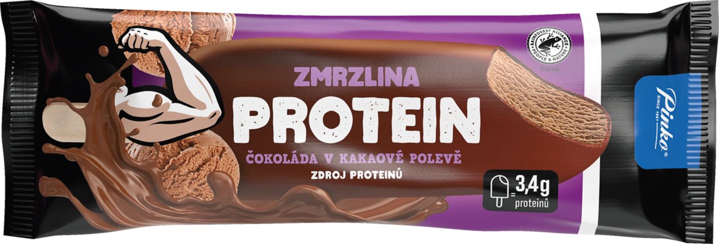 Pinko Zmrzlina Protein
čokoládová v kakaové polevě