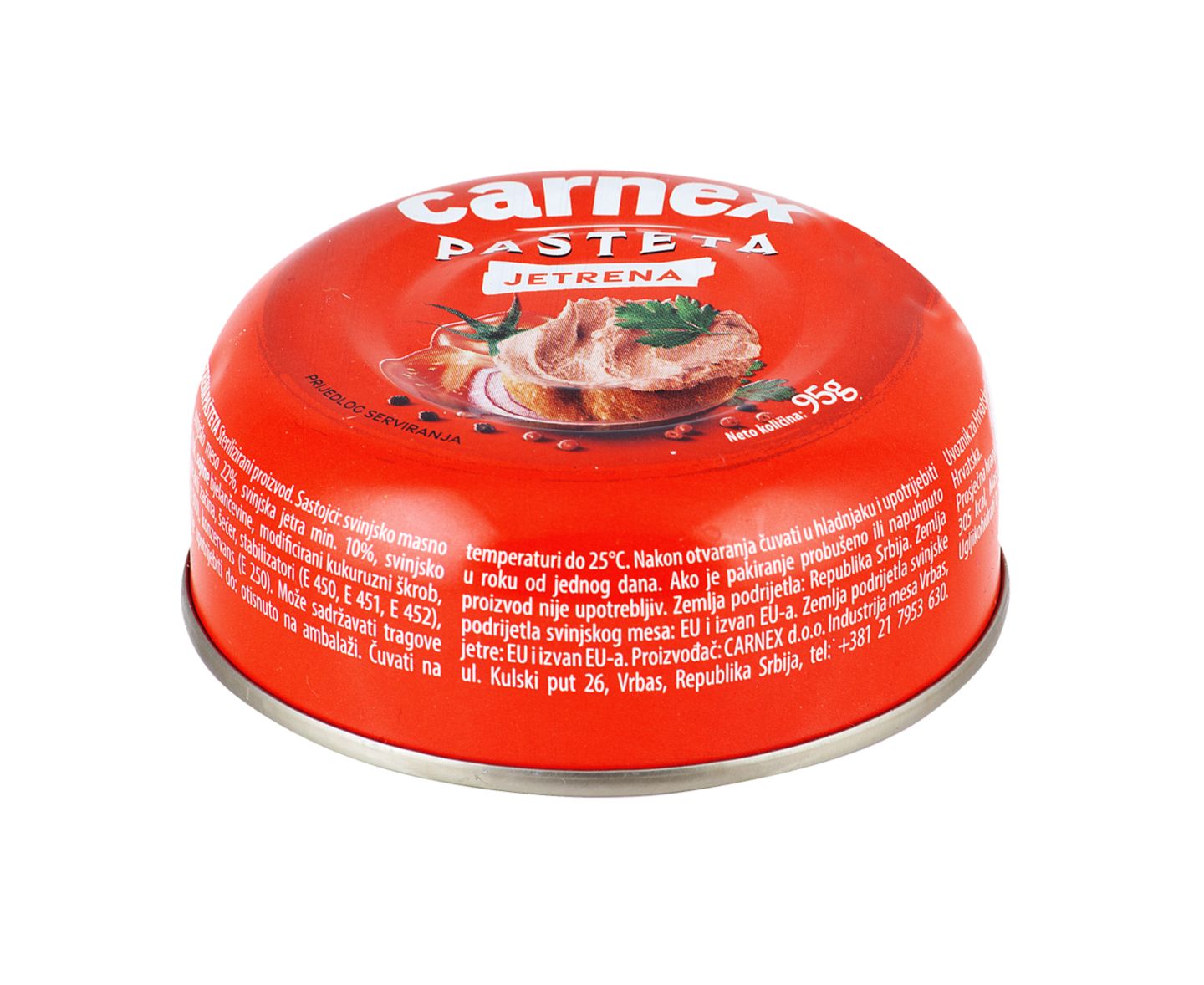 Carnex Pašteta
MPC 2.5.2025=0,83€