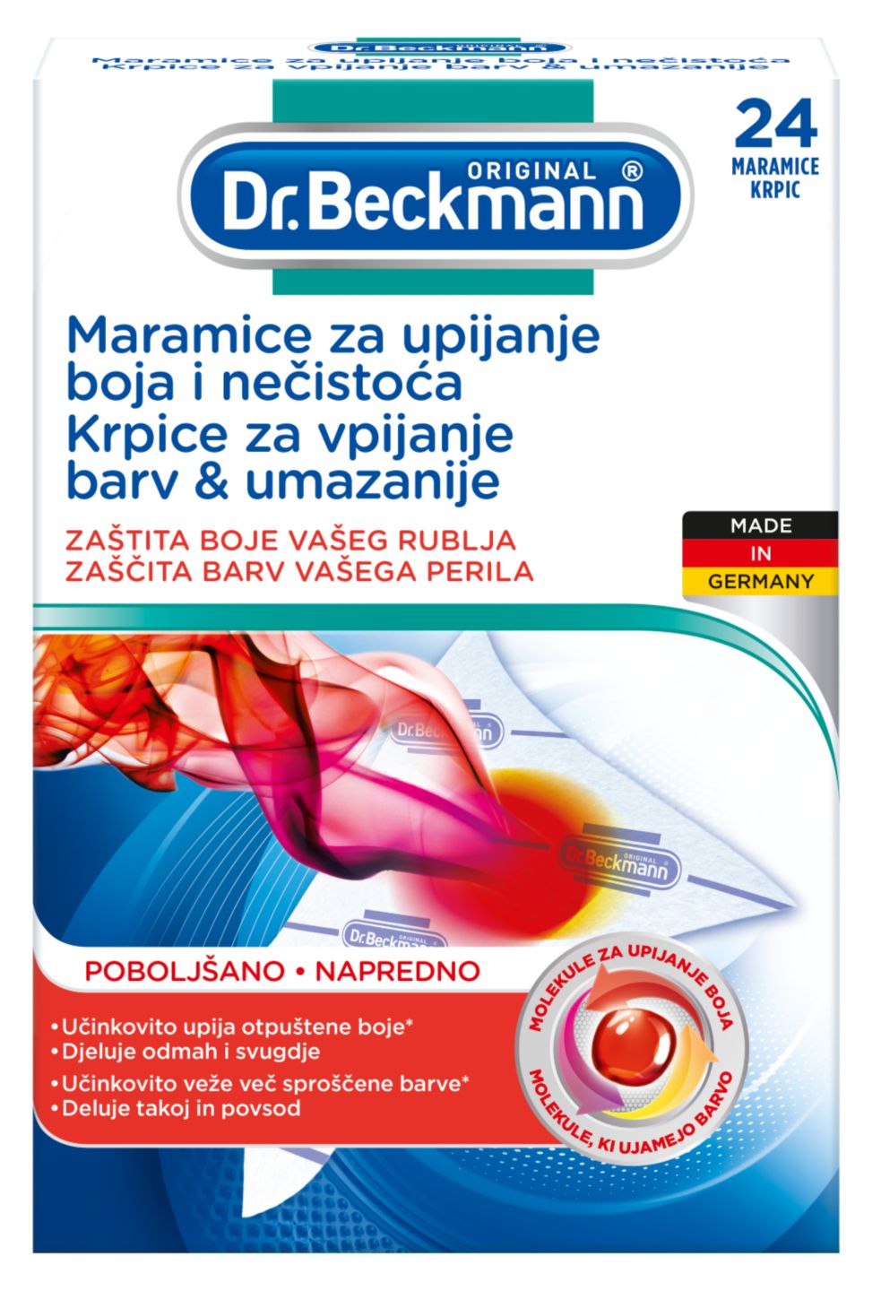 Dr.Beckmann Maramice za upijanje
MPC 2.5.2025=4,49€