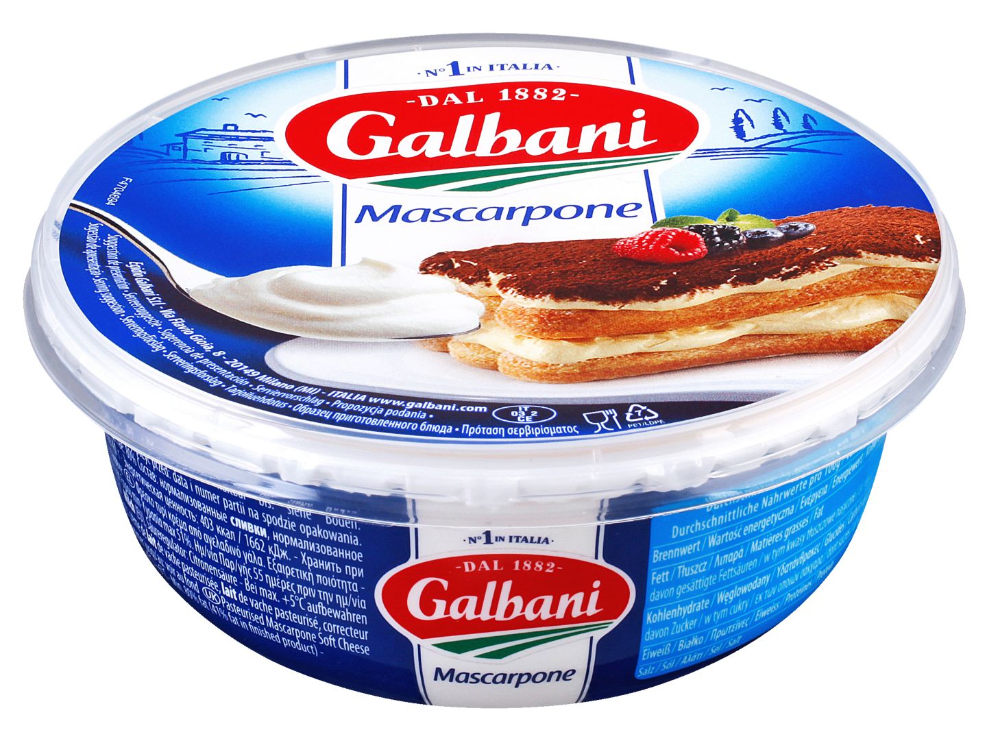 Galbani Mascarpone 250 g
MPC 2.5.2025=3,69€