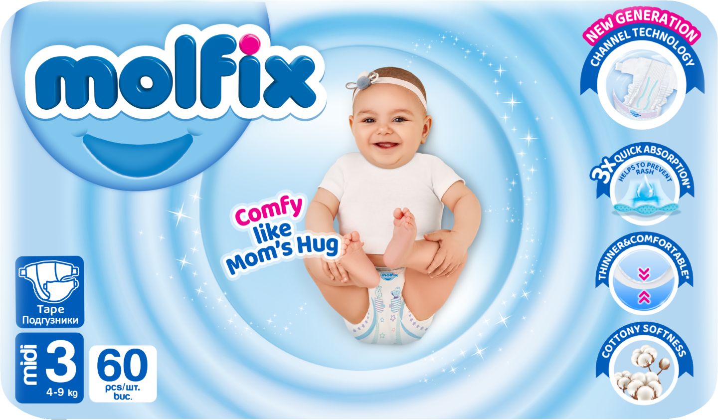 Изображение на Molfix Пелени или Гащички