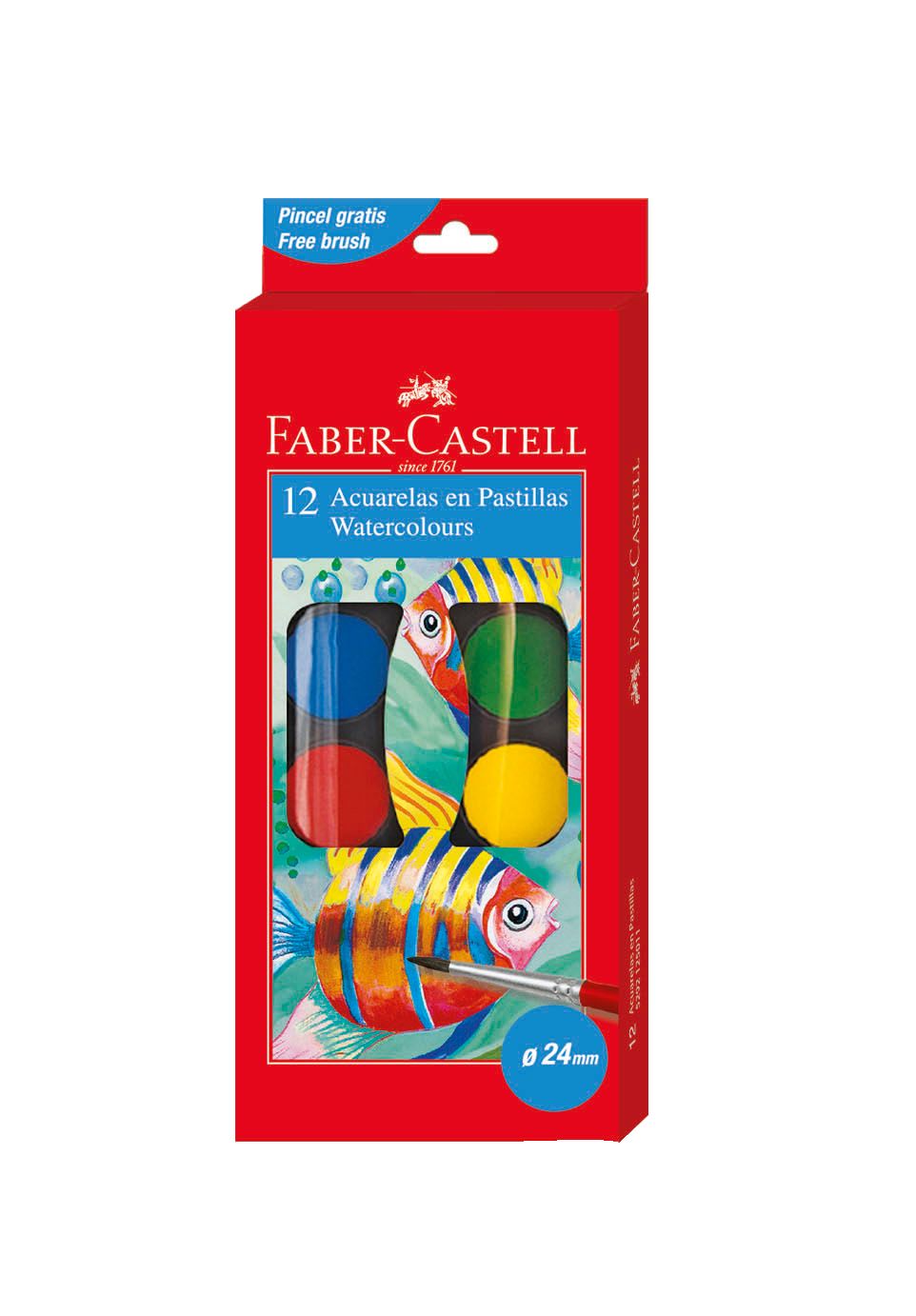 Изображение на Faber Castell Акварелни бои