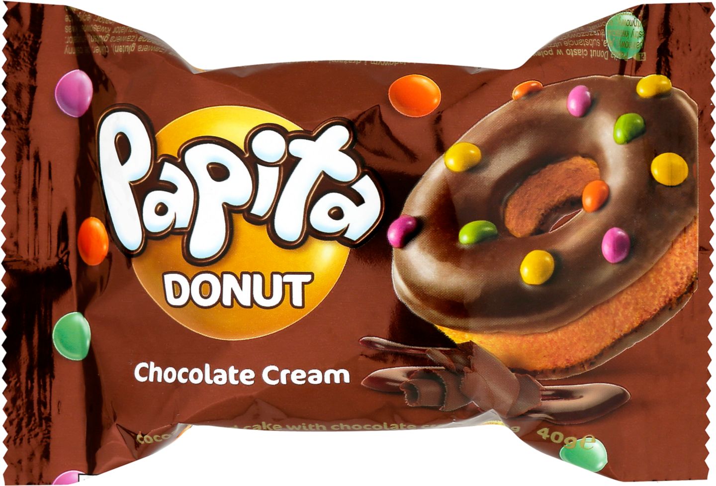 Papita Donut s náplní
čokoládová příchuť
