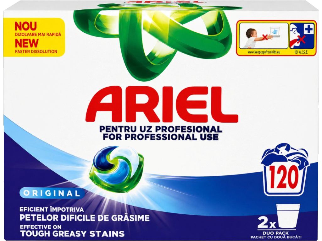 Изображение на ARIEL PROFESSIONAL Капсули 120 бр.
различни видове