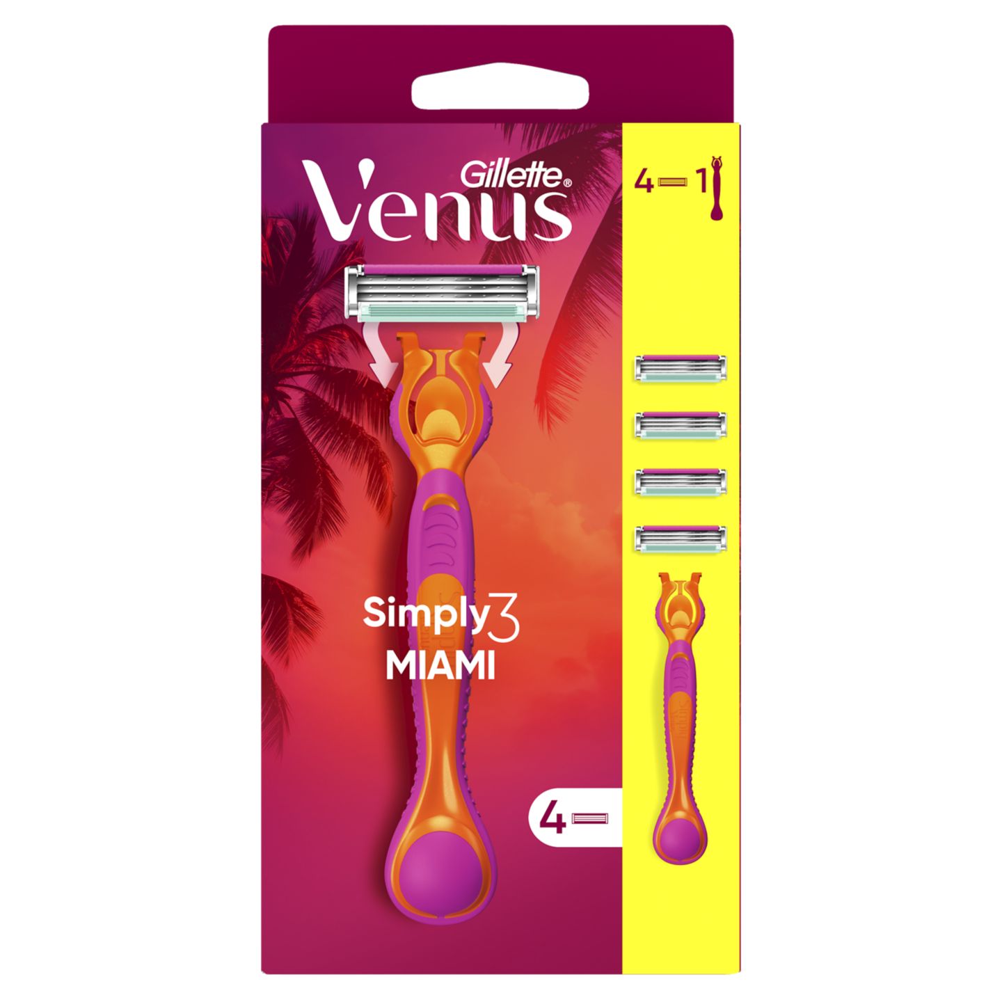 Изображение на Gillette Venus Самобръсначка Miami Hybrid