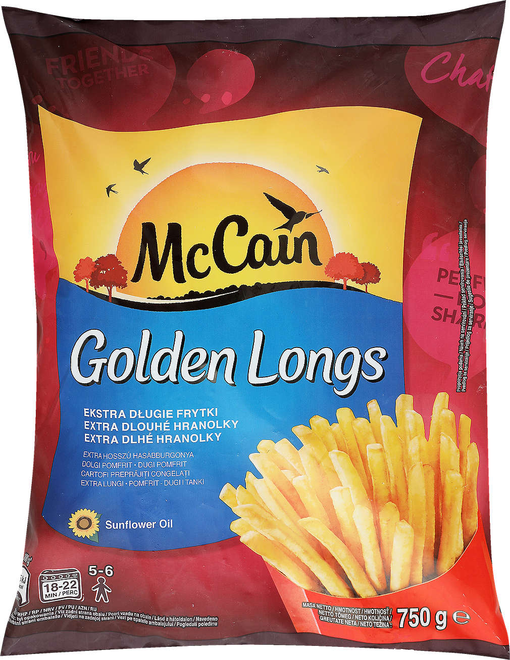 Zobrazenie výrobku McCain Golden Longs Hranolčeky extra dlhé