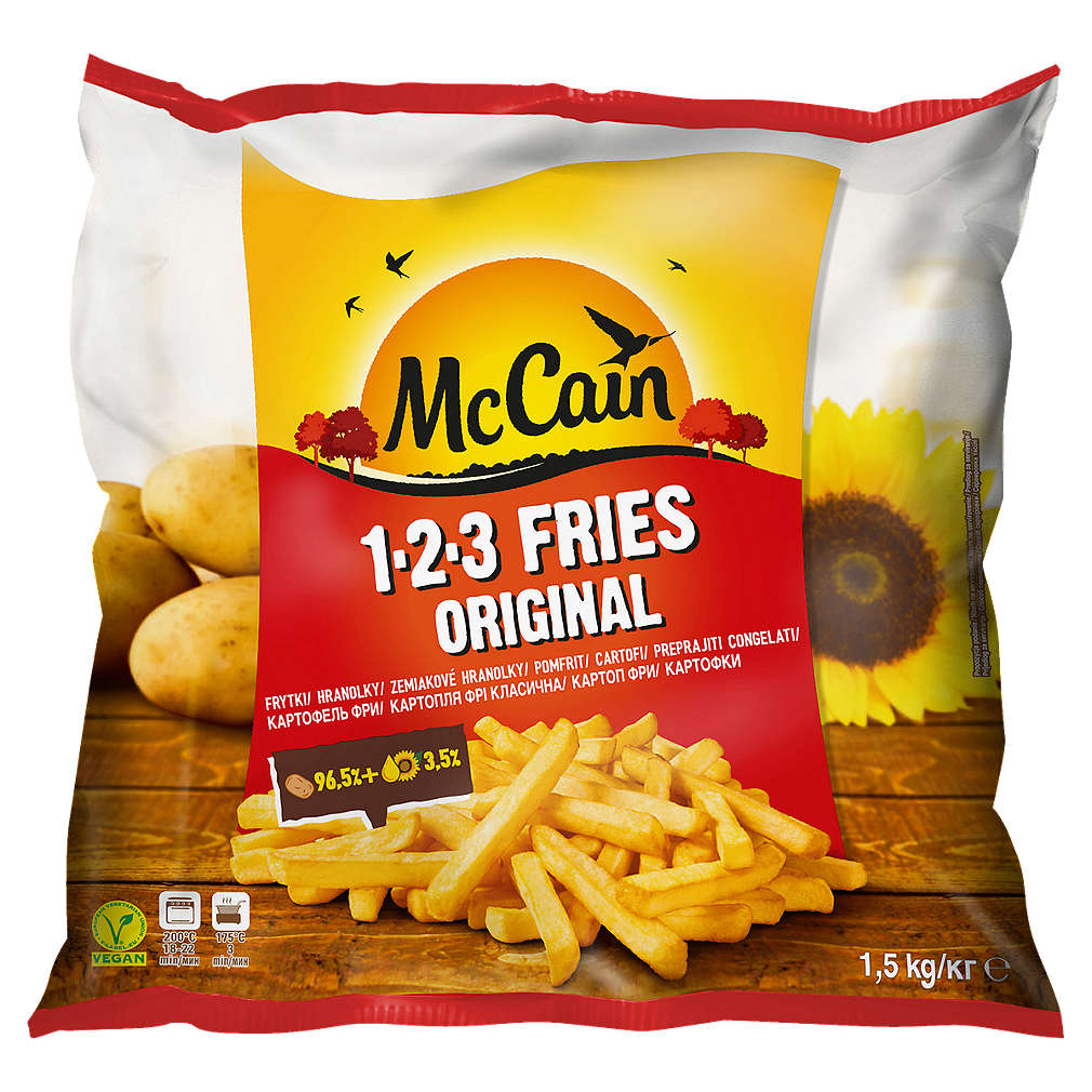 Zdjęcie oferty McCain Frytki proste 1-2-3 Fries