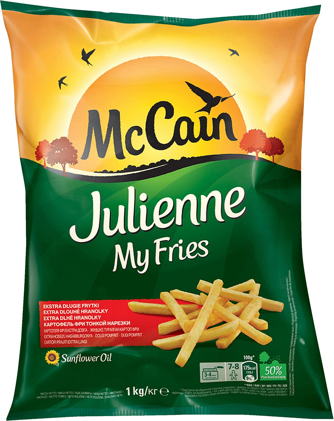 McCain Jullienne My Fries Zemiakové hranolčeky