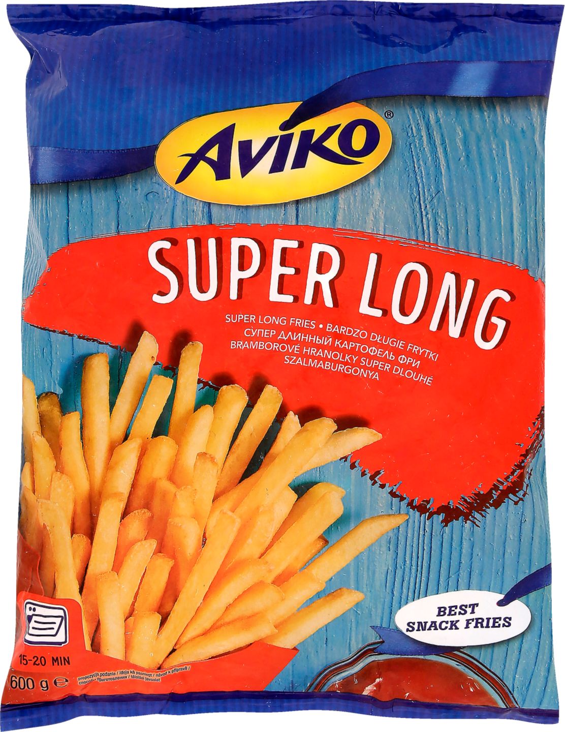 Aviko Hranolky
Super long