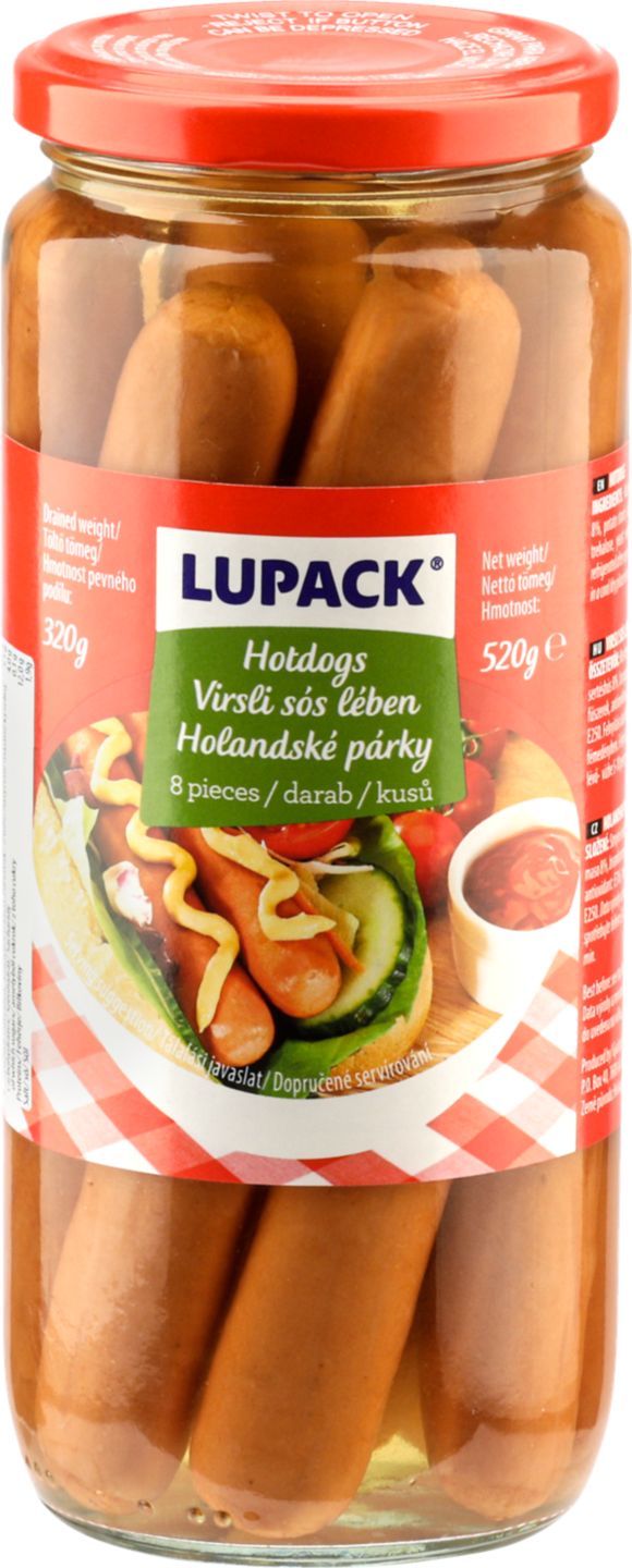 Lupack Párky
ve skle