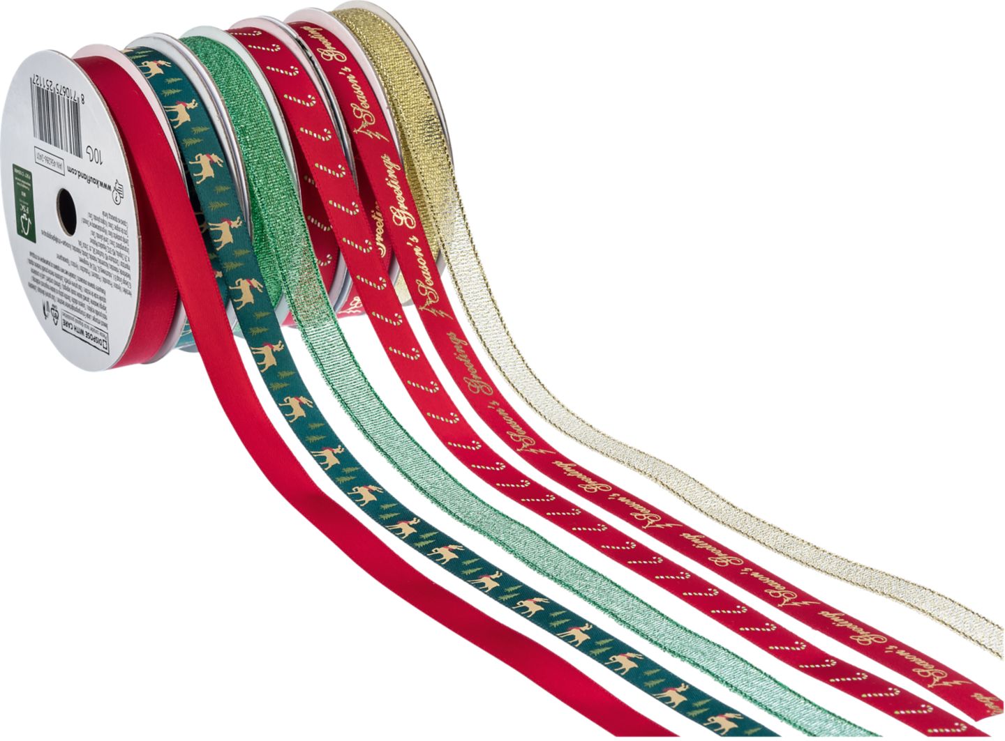LIV&BO Ozdobné dárkové stuhy
2 x 5 m