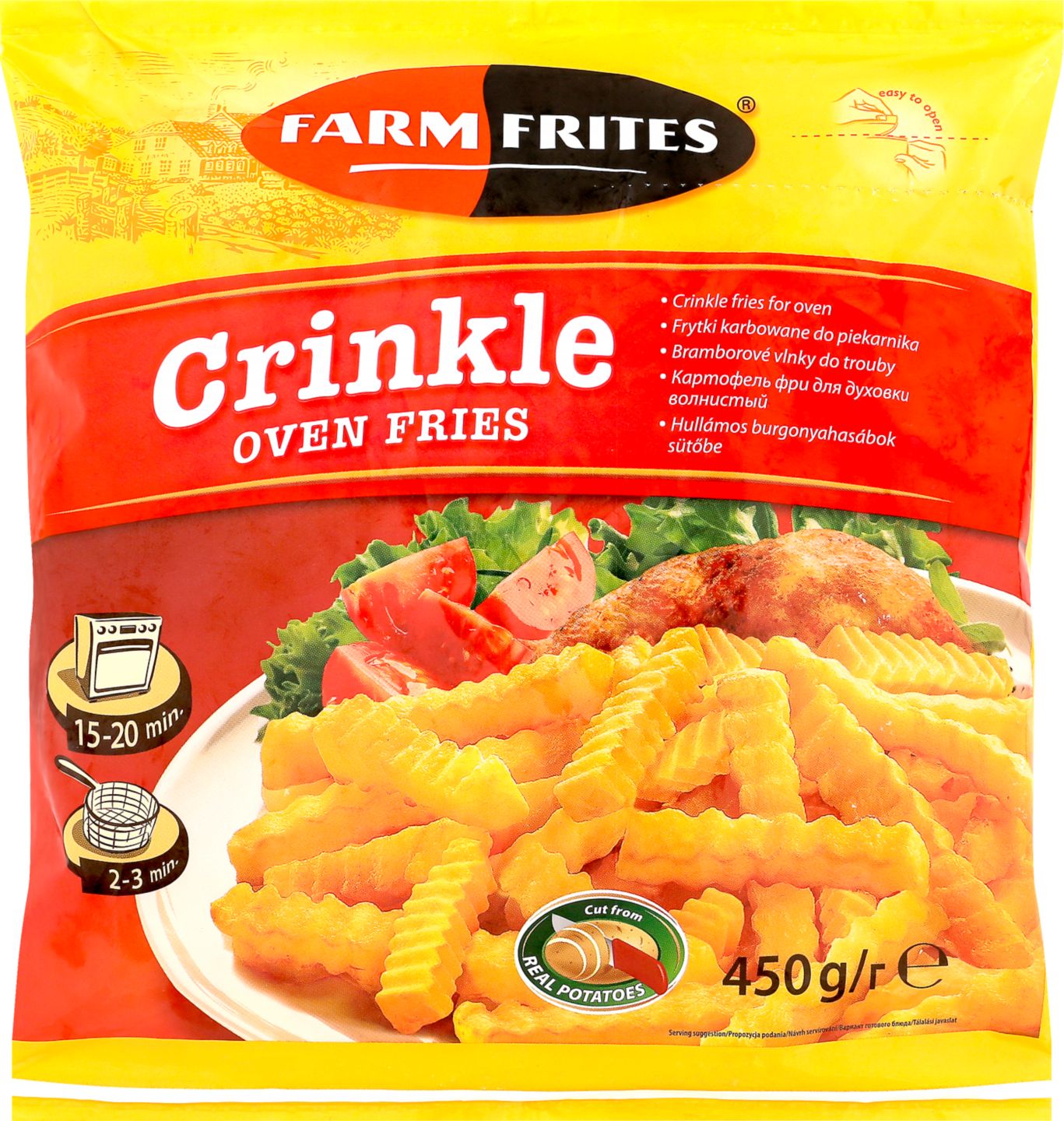 Farm Frites Hranolky vlnky
do trouby
