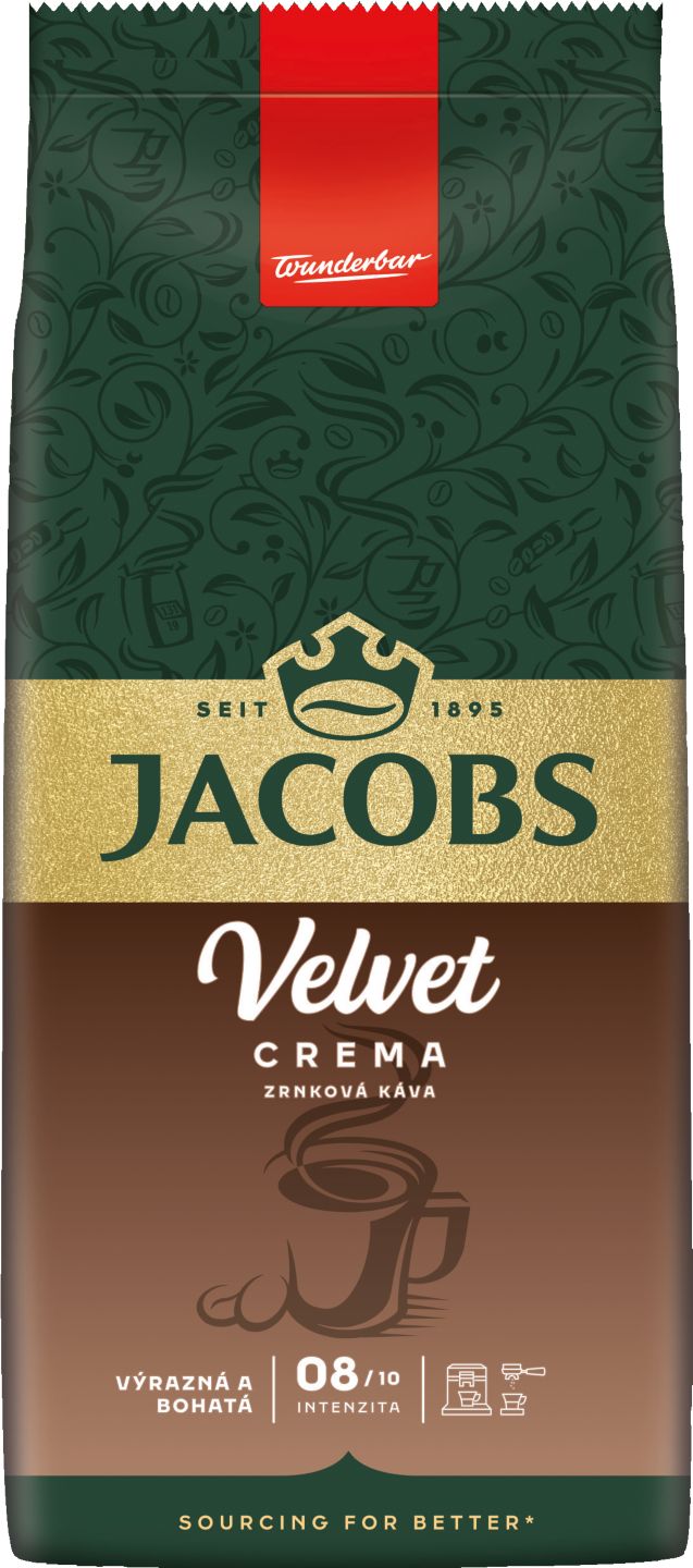 Jacobs Velvet Zrnková káva