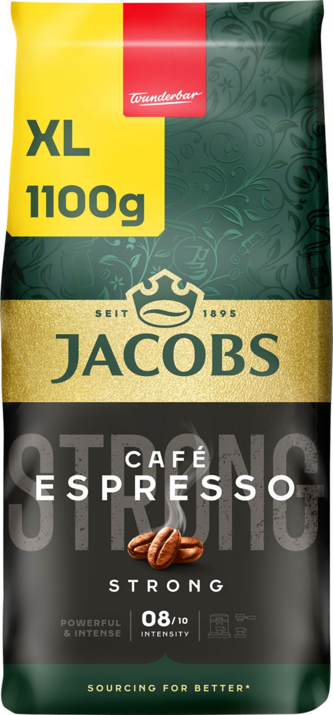 Jacobs Zrnková káva 1,1 kg