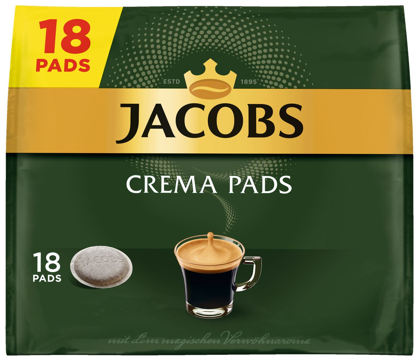 JACOBS Crema Kaffeepads