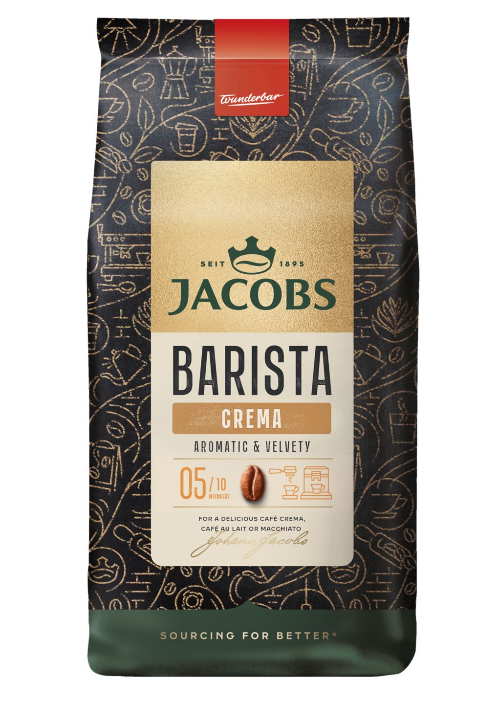 Изображение на Jacobs Кафе на зърна Barista
различни видове