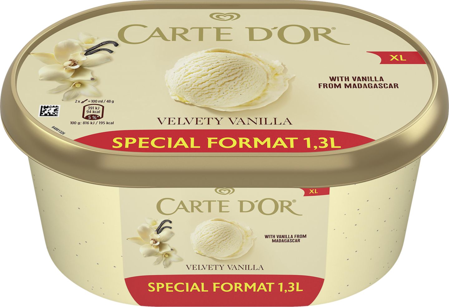 Algida Carte d´Or
různé druhy