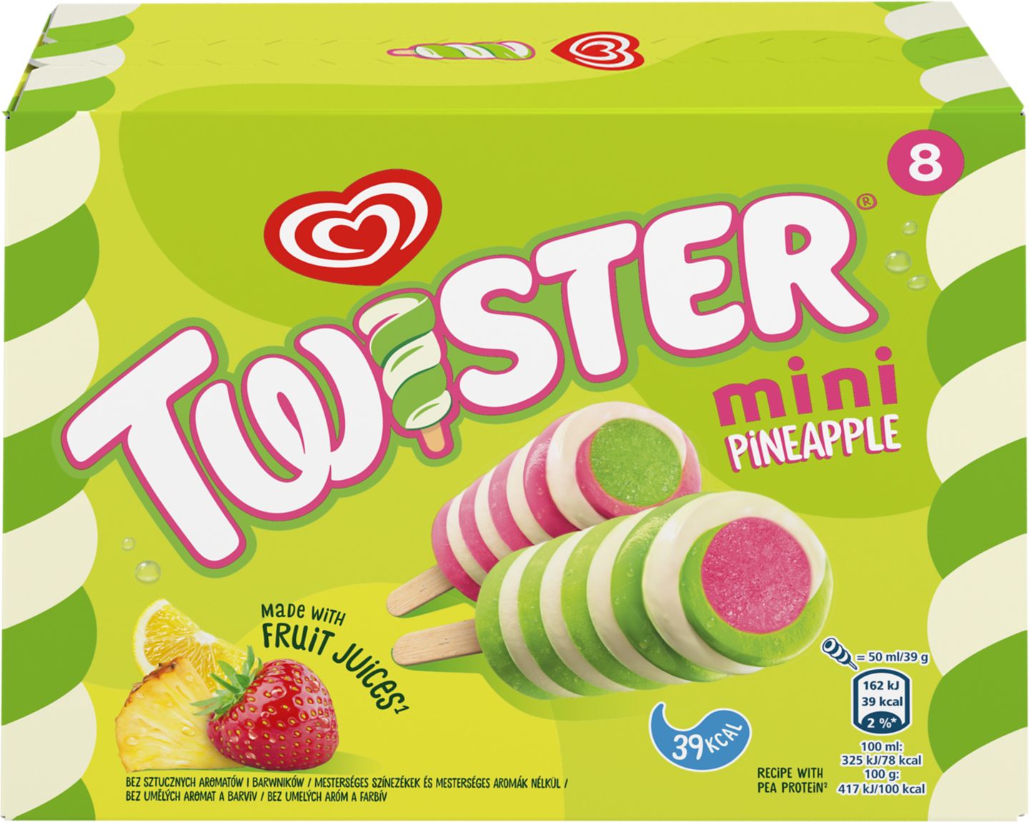 Twister Mini Mrazený krém