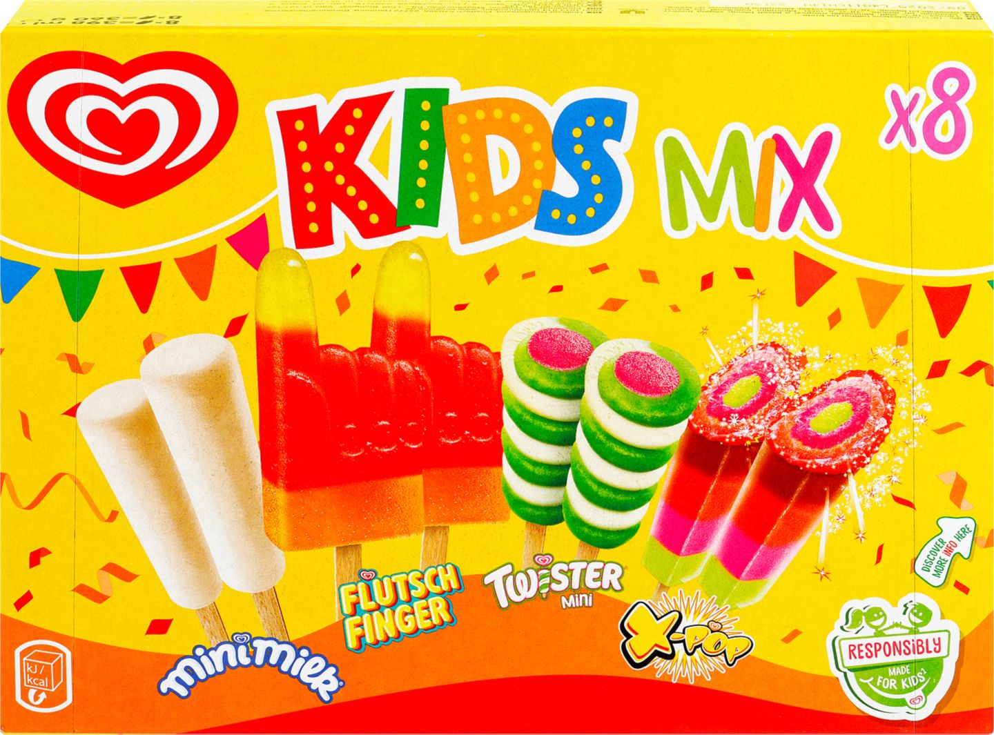 Algida Kids Mix
Zmrzlina