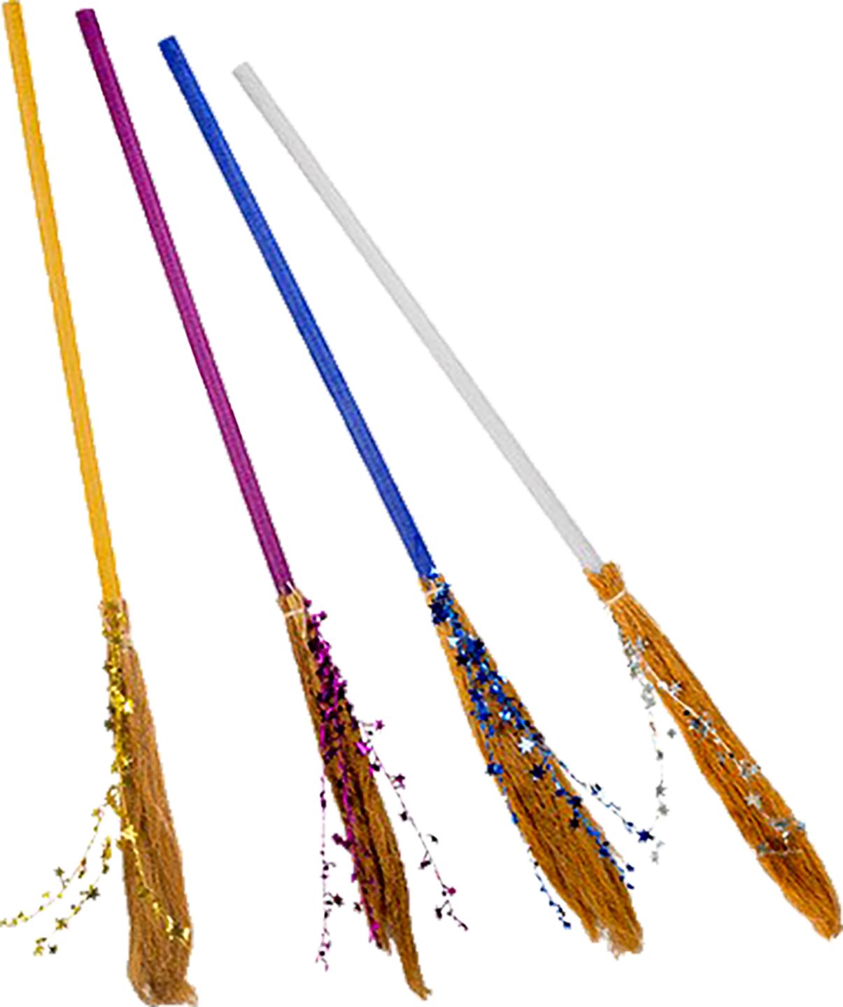 Čarodějnické koště délka: 110 cm