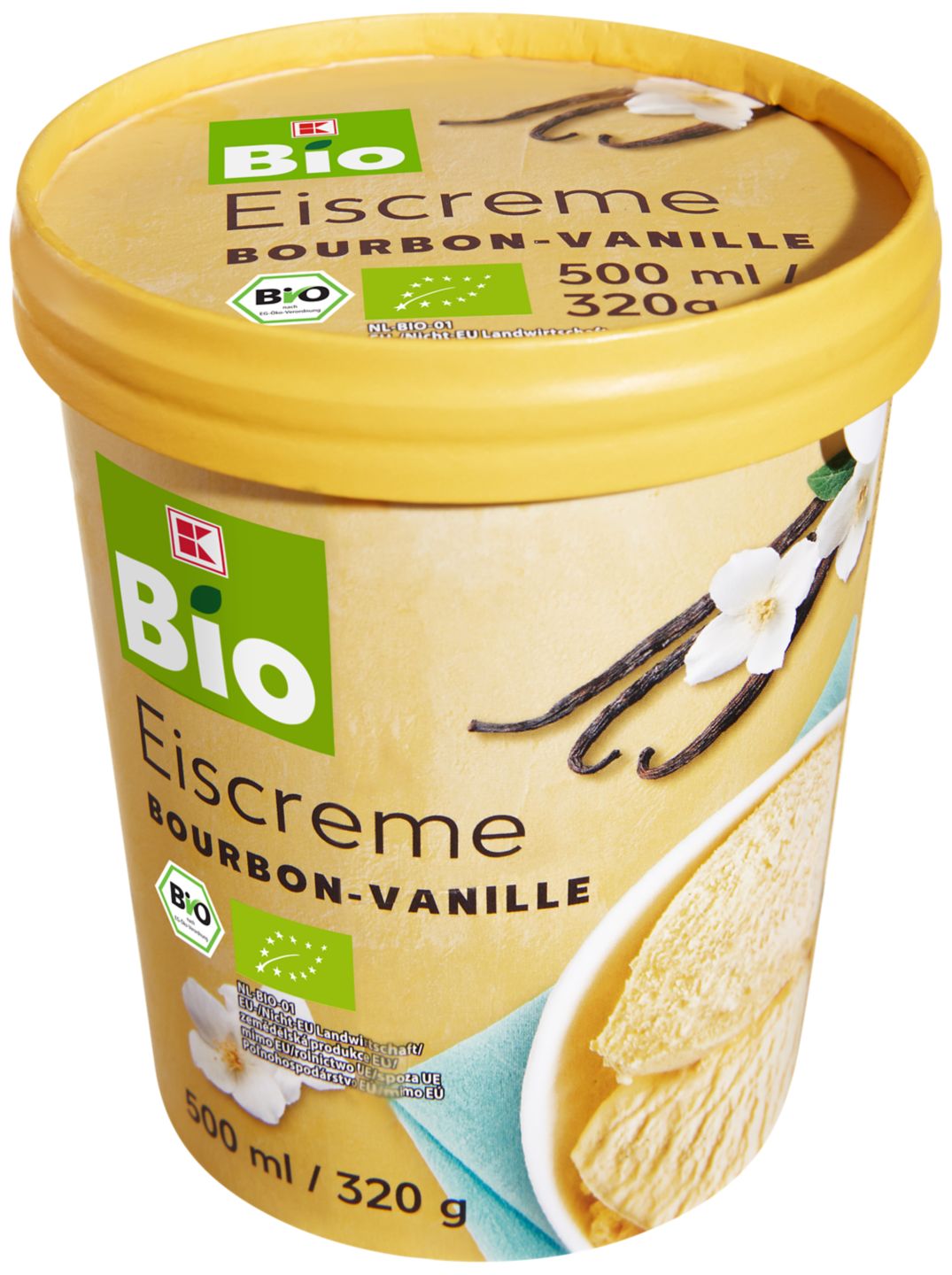 K-Bio Mrazený krém vanilkový