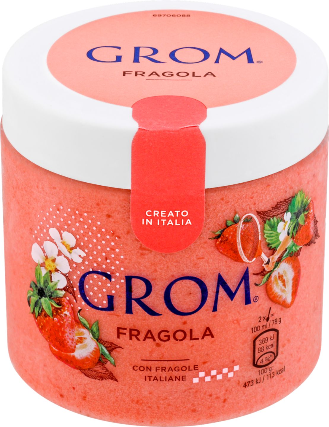 GROM Sorbet
Jahoda