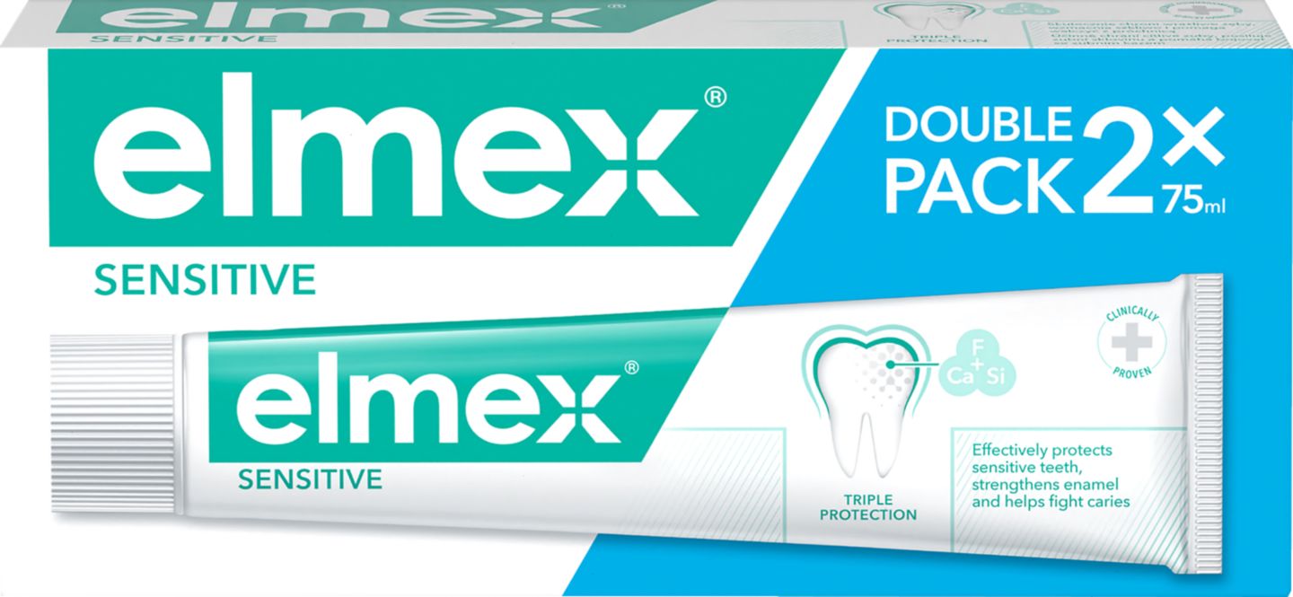 Elmex Zubná pasta
Sensitive