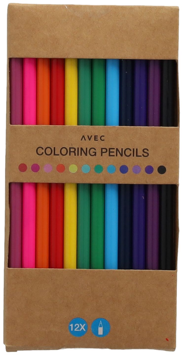 Barevné tužky 12 ks v balení