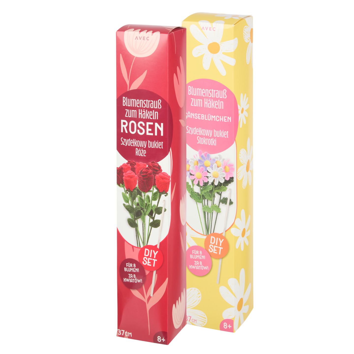 Blumenstrauß zum Häkeln