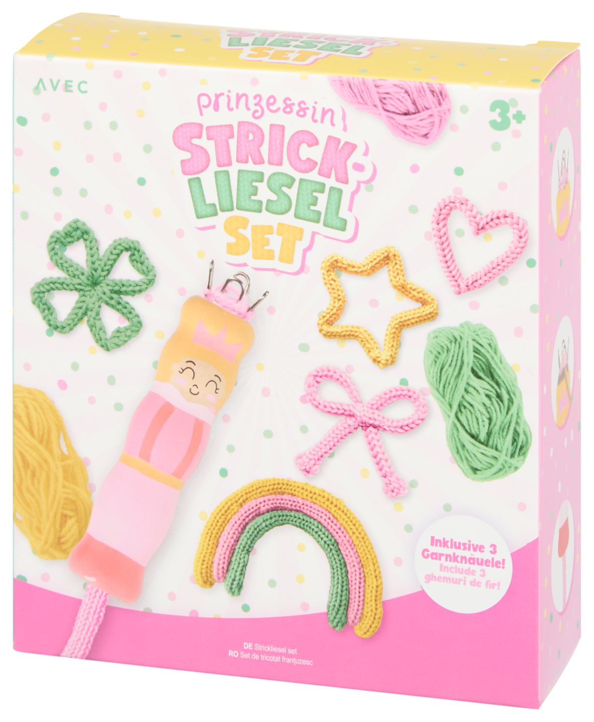 AVEC Strickliesel-Set »Prinzessin«