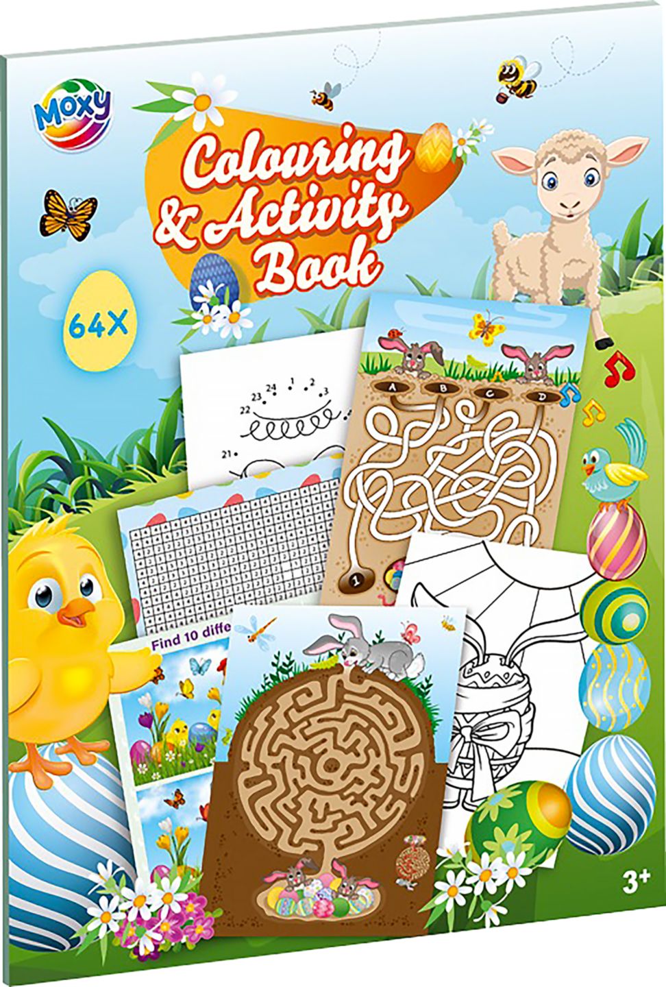 Velikonoční kniha omalovánek a aktivit