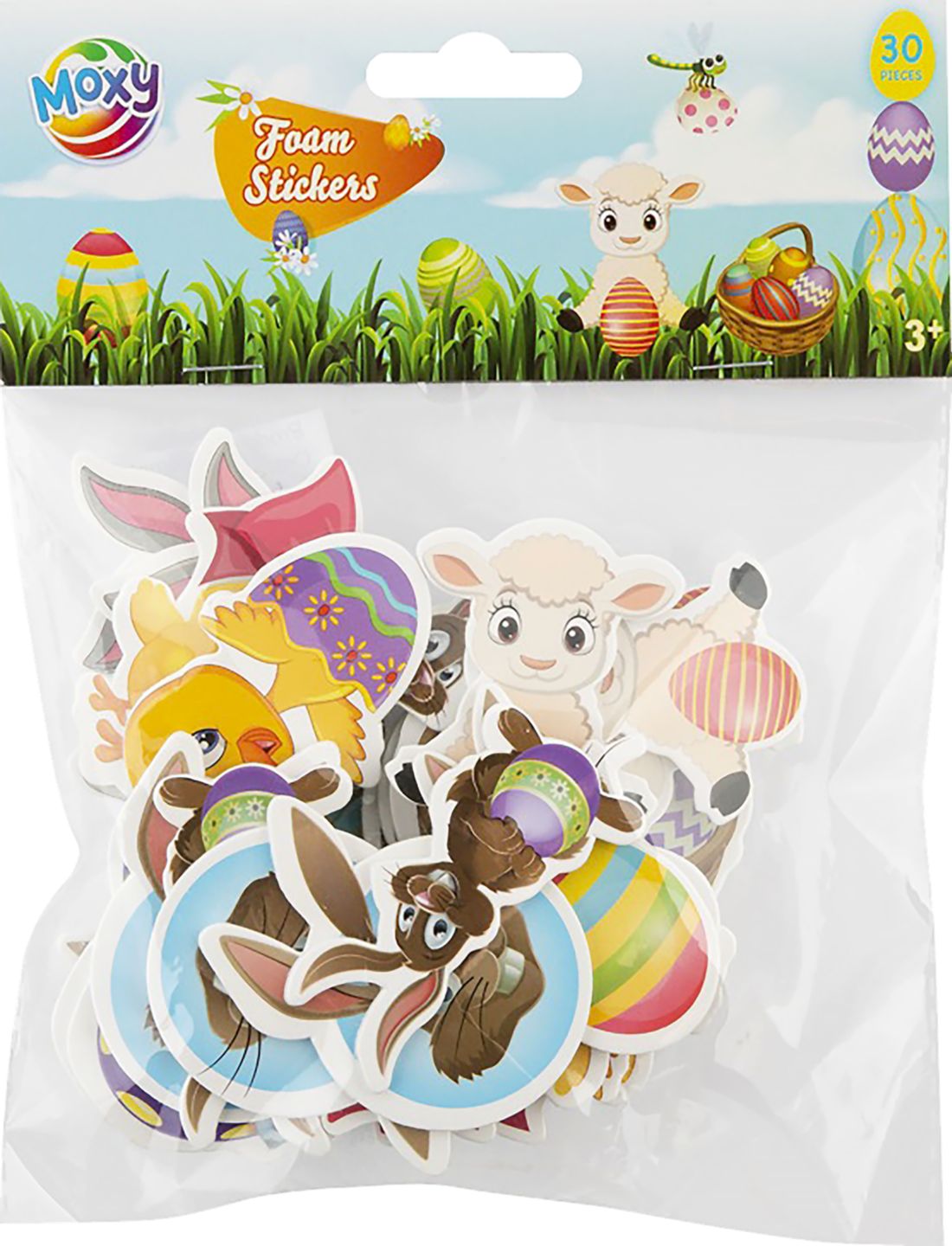 Sada pěnových samolepek 30 ks