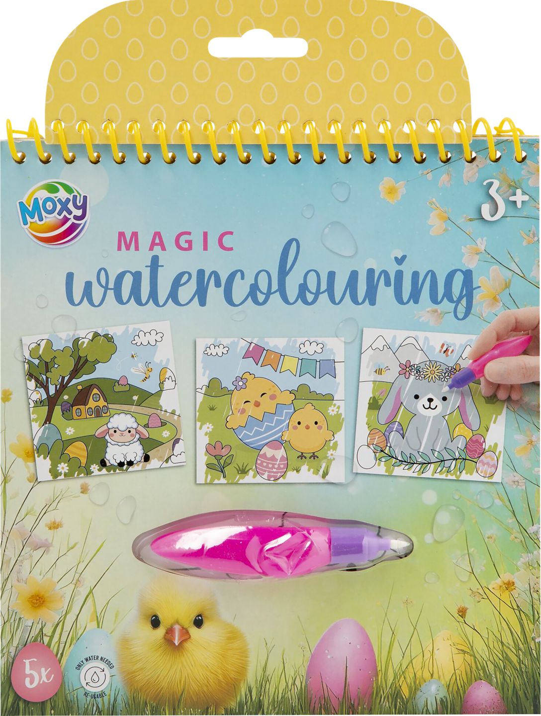 Velikonoční malování vodou 