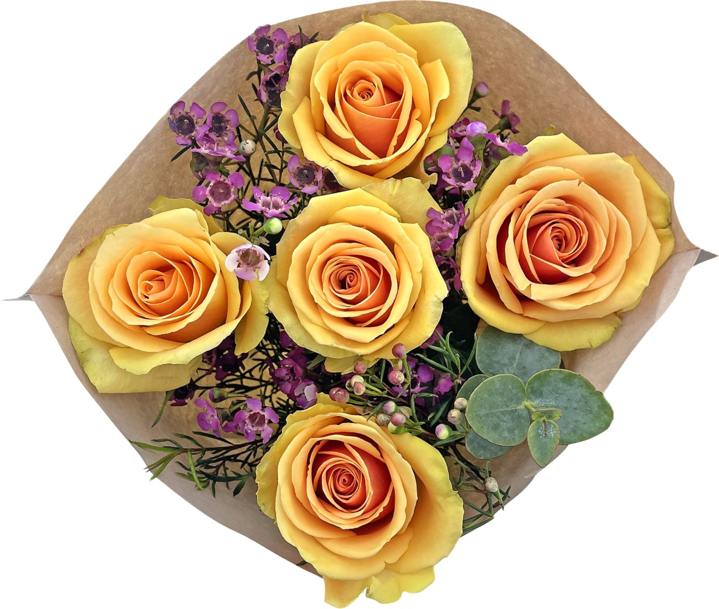 Kytice růže s přízdobou 