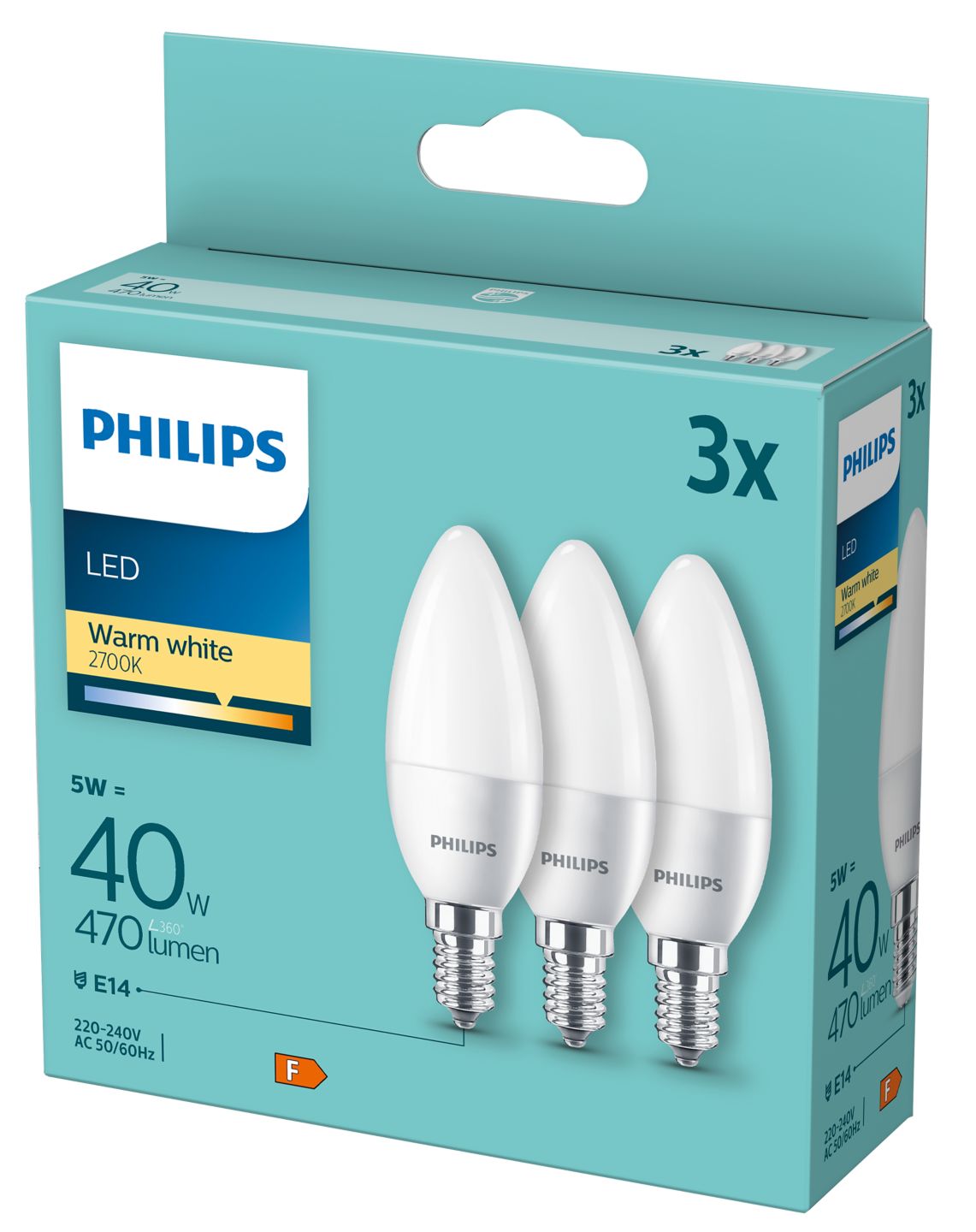 PHILIPS LED Žárovka
B35 40W E14