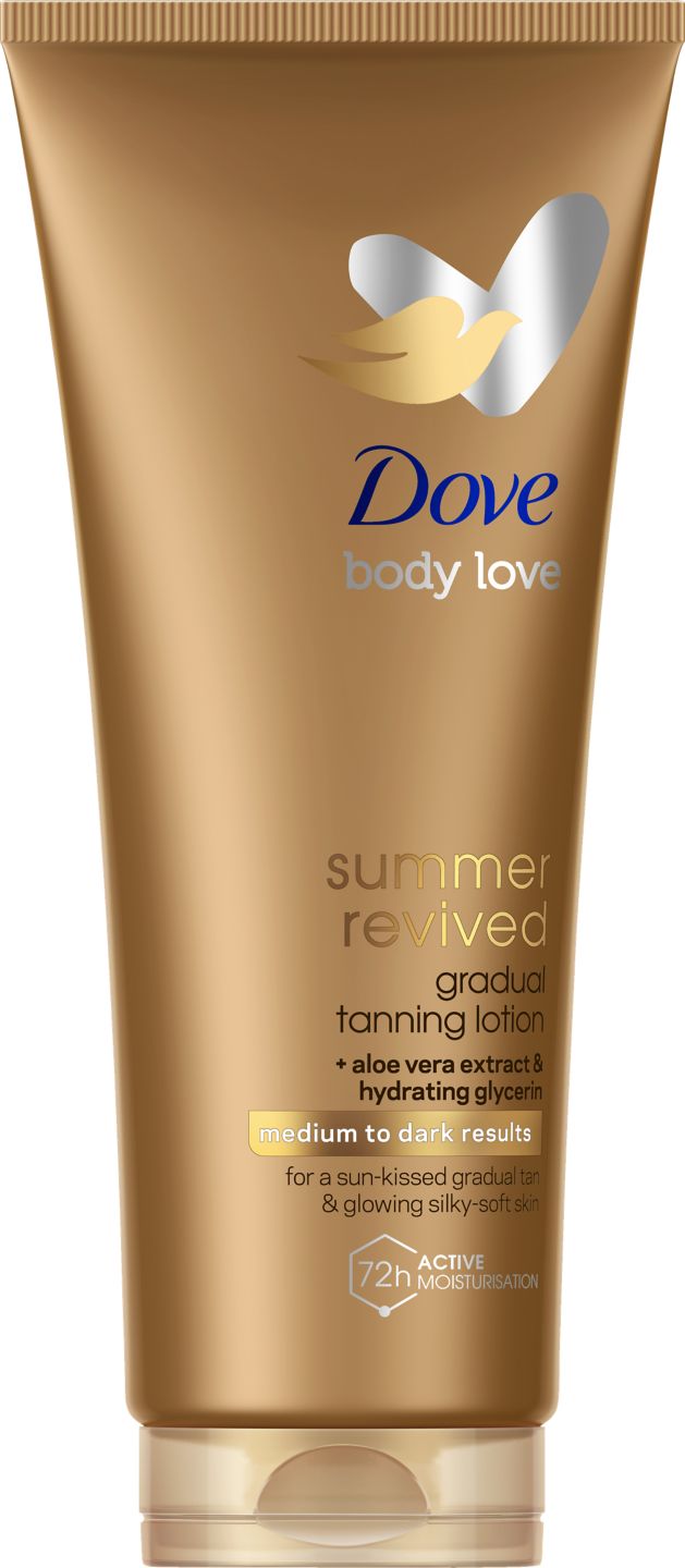Изображение на Dove Summer Бронзиращ лосион Dark