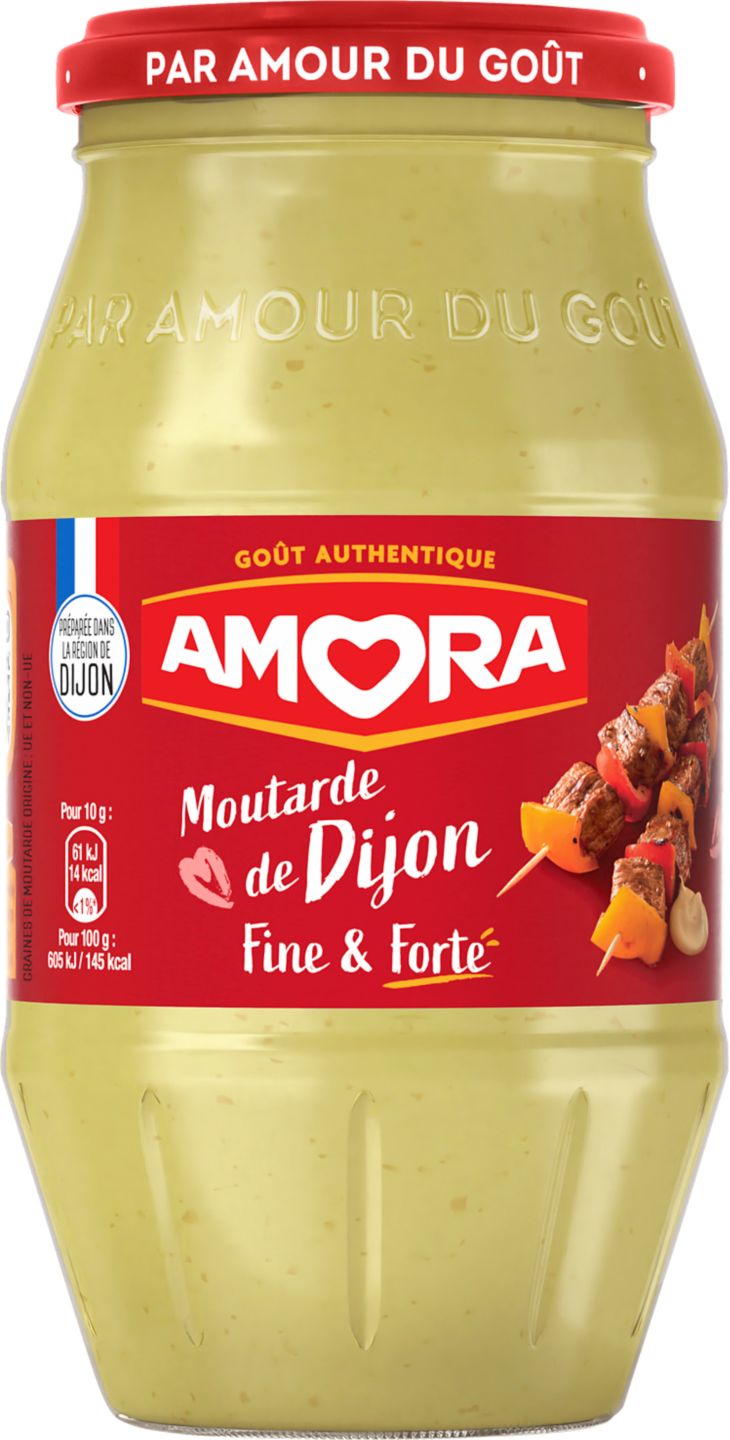 AMORA Dijonská hořčice
ostrá