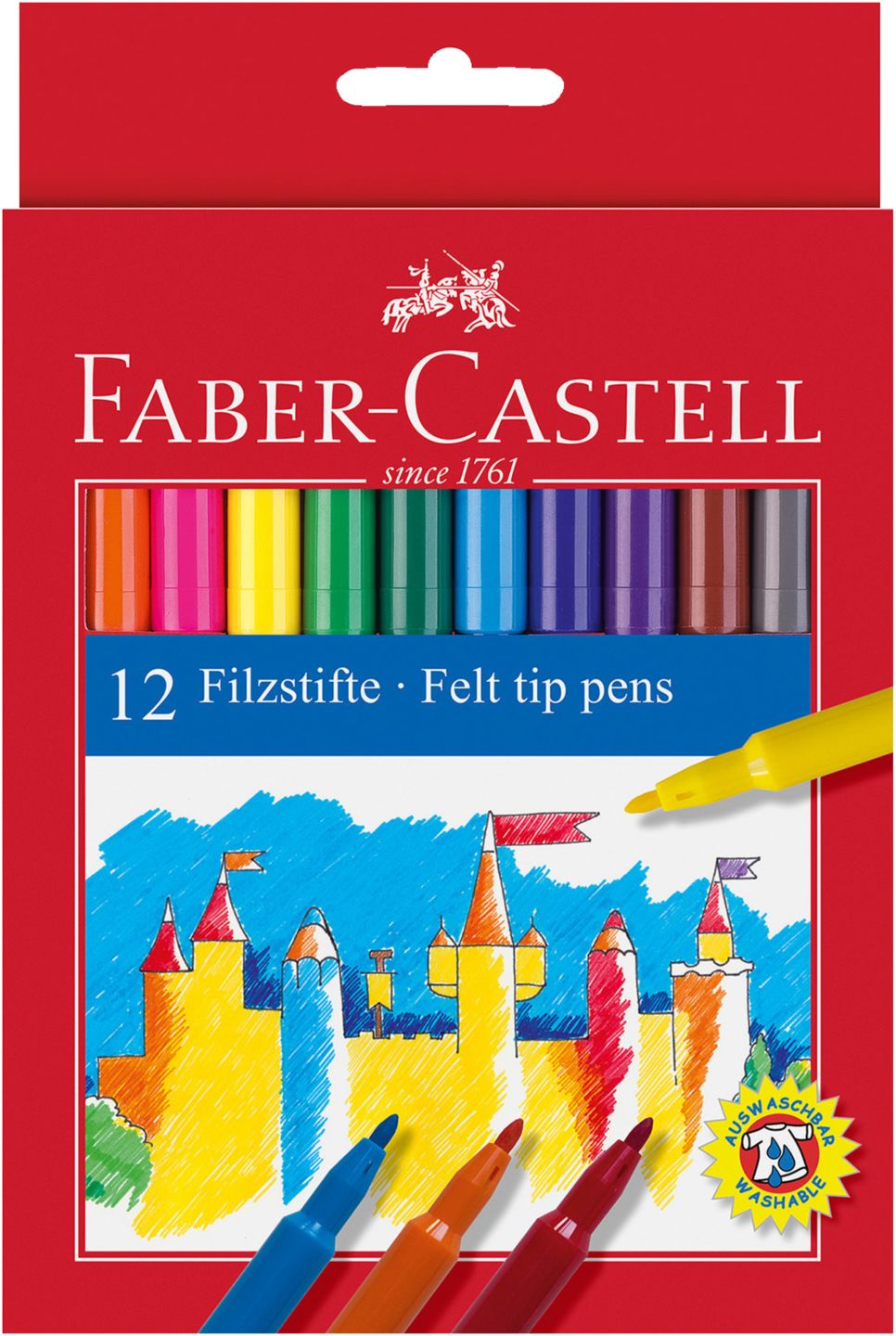 Изображение на Faber Castell Флумастери
12 цвята