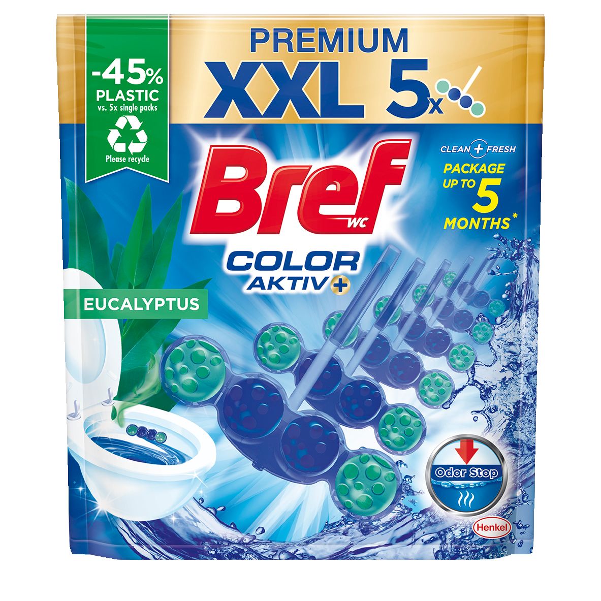 Изображение на Bref WC ароматизатор
5x50гр или 6х50гр
