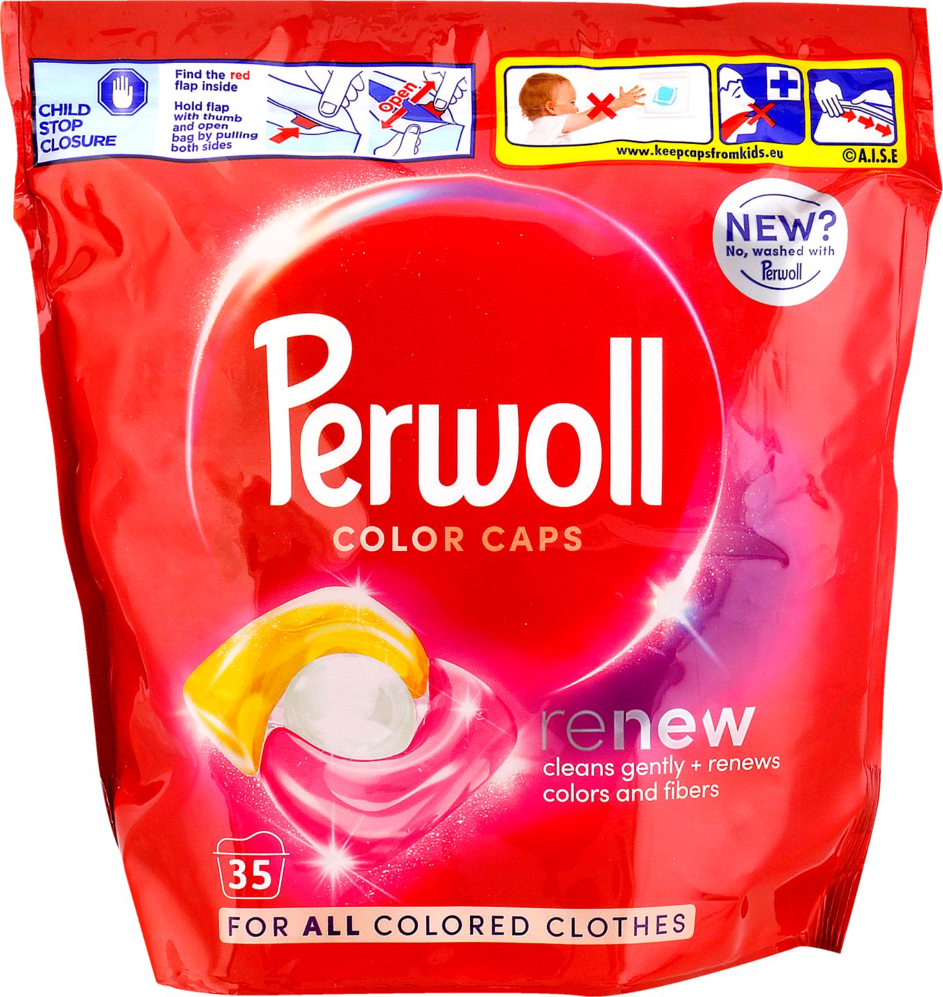 Perwoll kapsle na praní