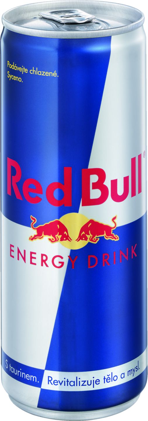 Red Bull Energetický nápoj
různé druhy