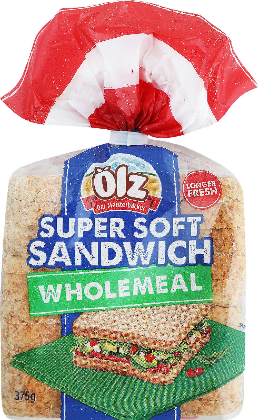 Zobrazenie výrobku Ölz Super mäkký sendvič celozrnný alebo pšeničný