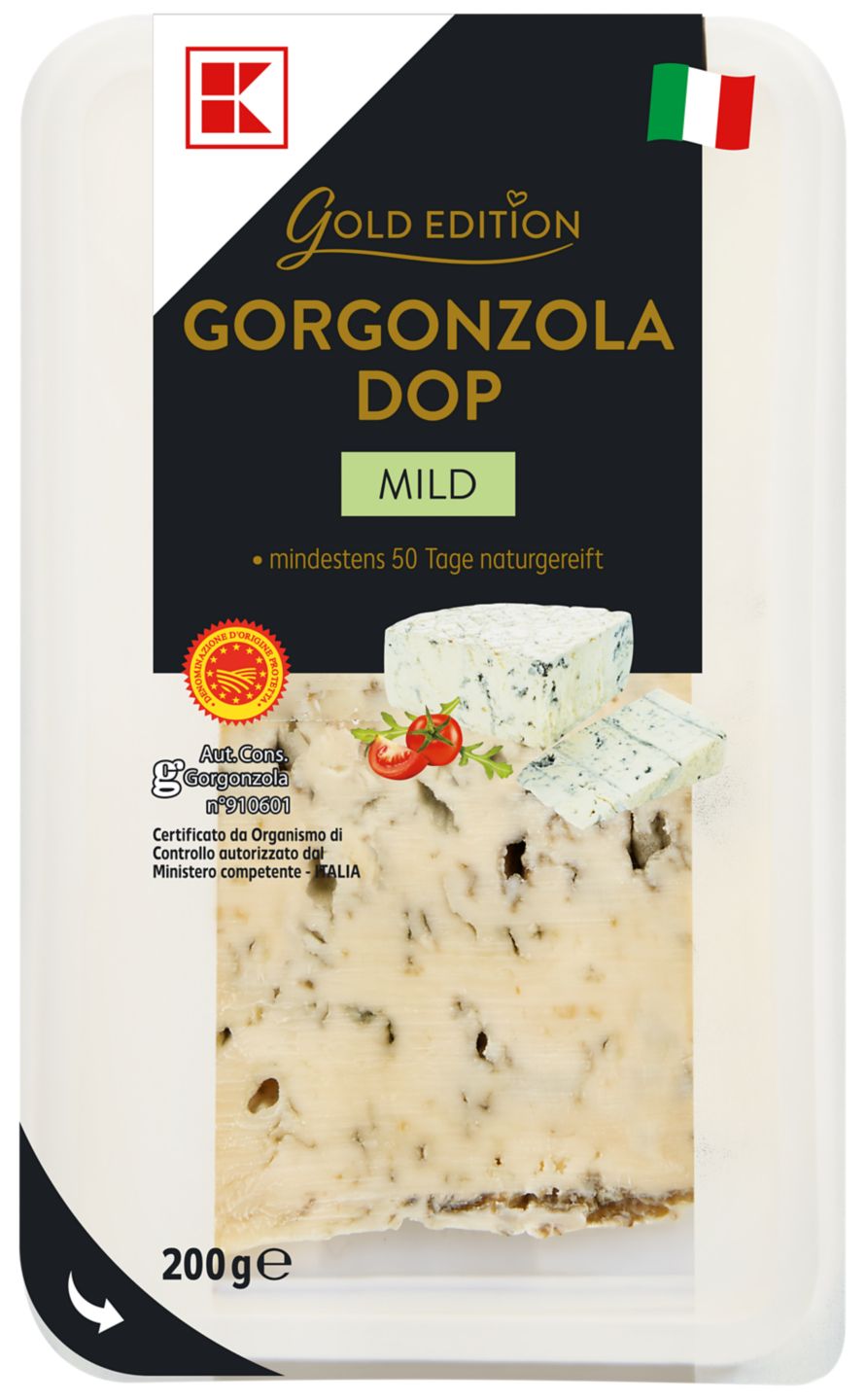 K-GOLD Gorgonzola
sýr s modrou plísní