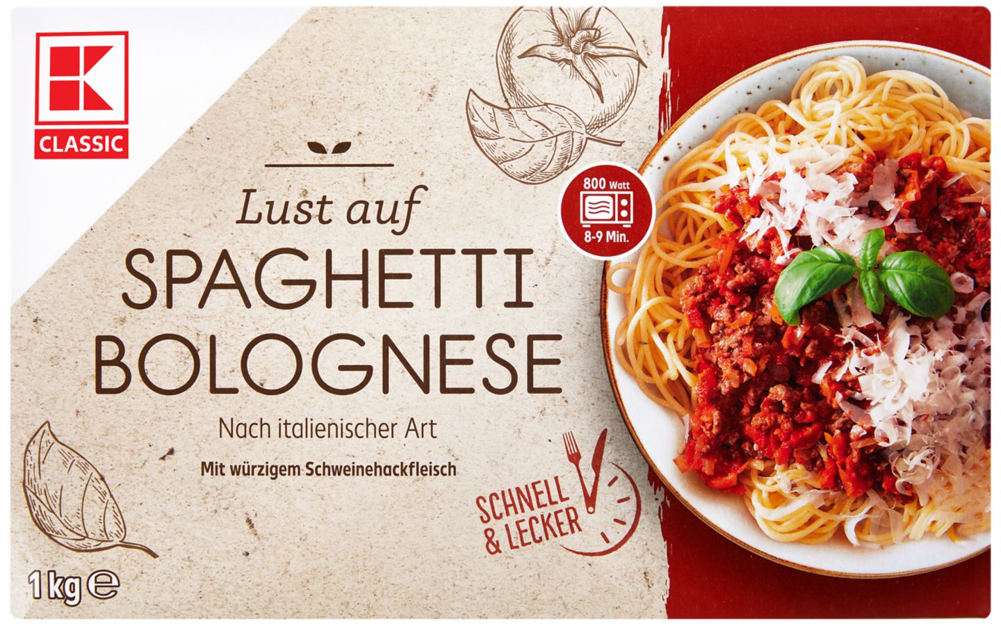 K-Classic Spaghetti Bolognese