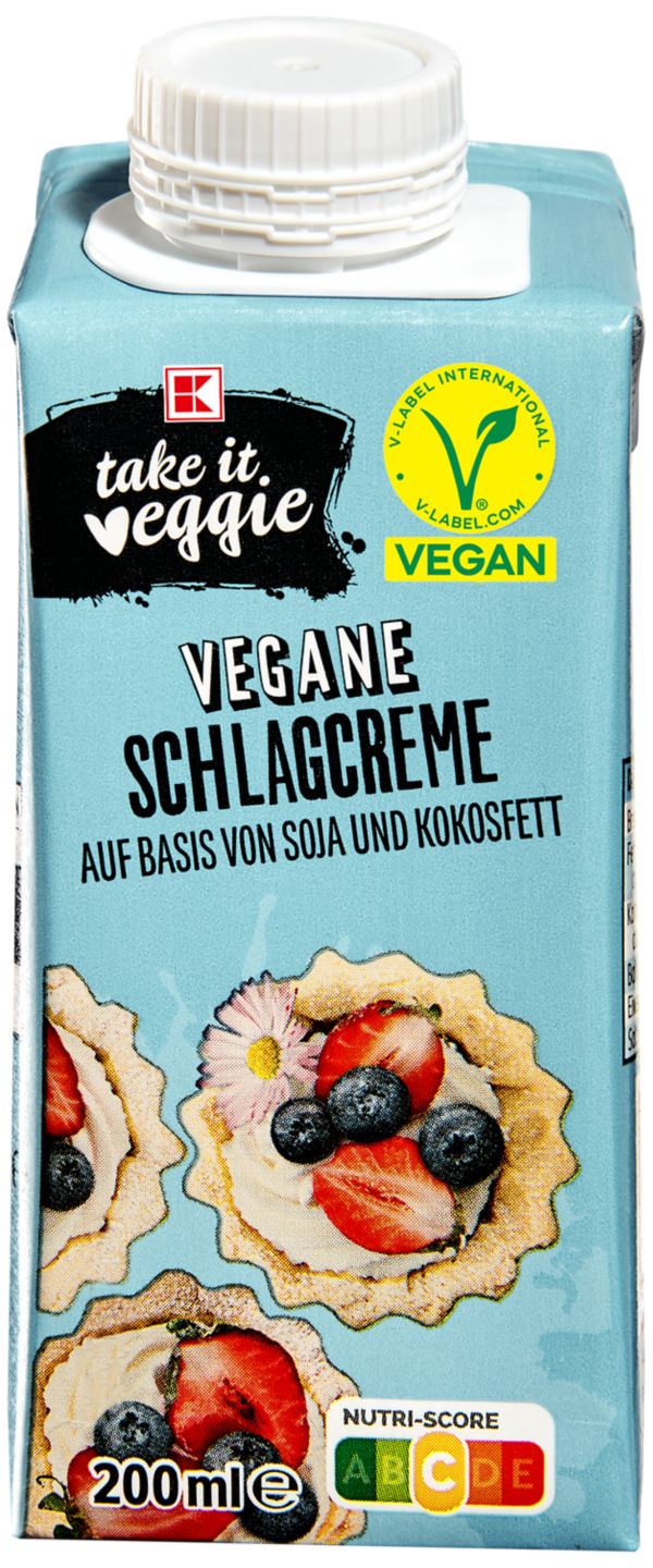 K-TAKE IT VEGGIE Vegane Schlagcreme
