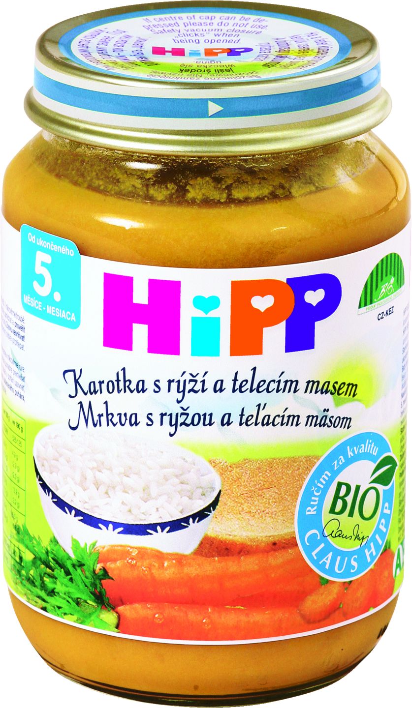 HIPP Bio masozeleninový  příkrm
