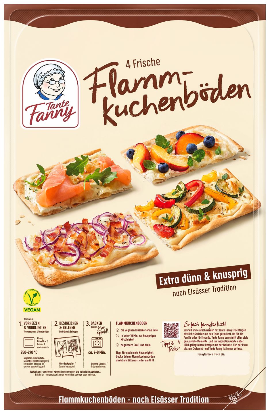 TANTE FANNY Flammkuchenböden