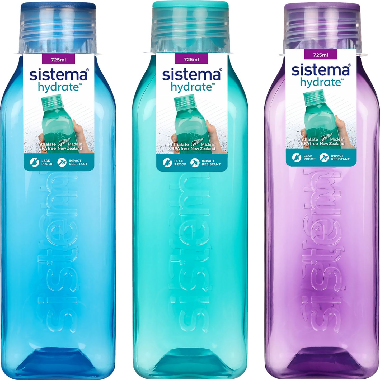 SISTEMA Láhev s víkem
725 ml