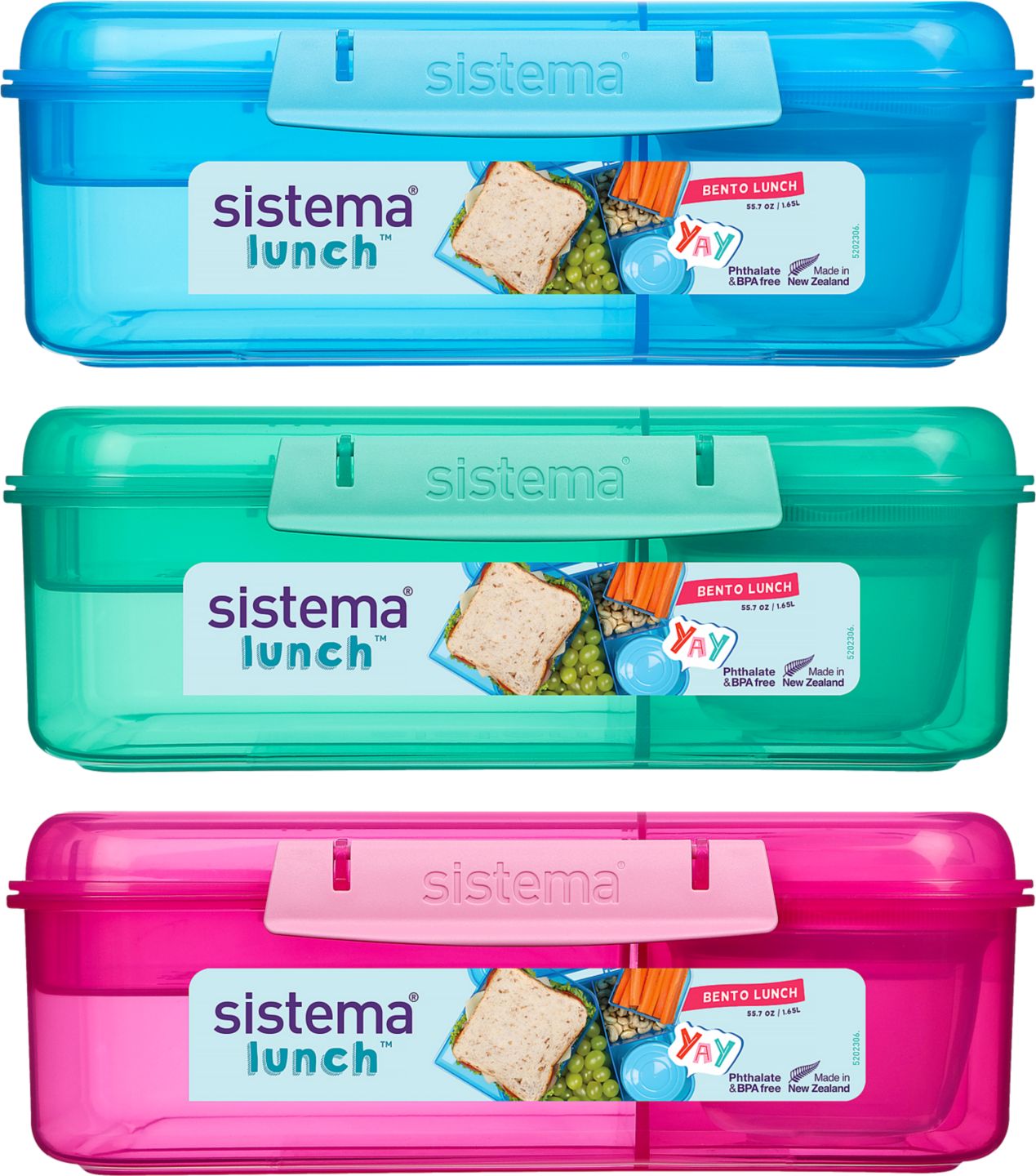 Sistema® Lunch™ Svačinový box
1,65 l