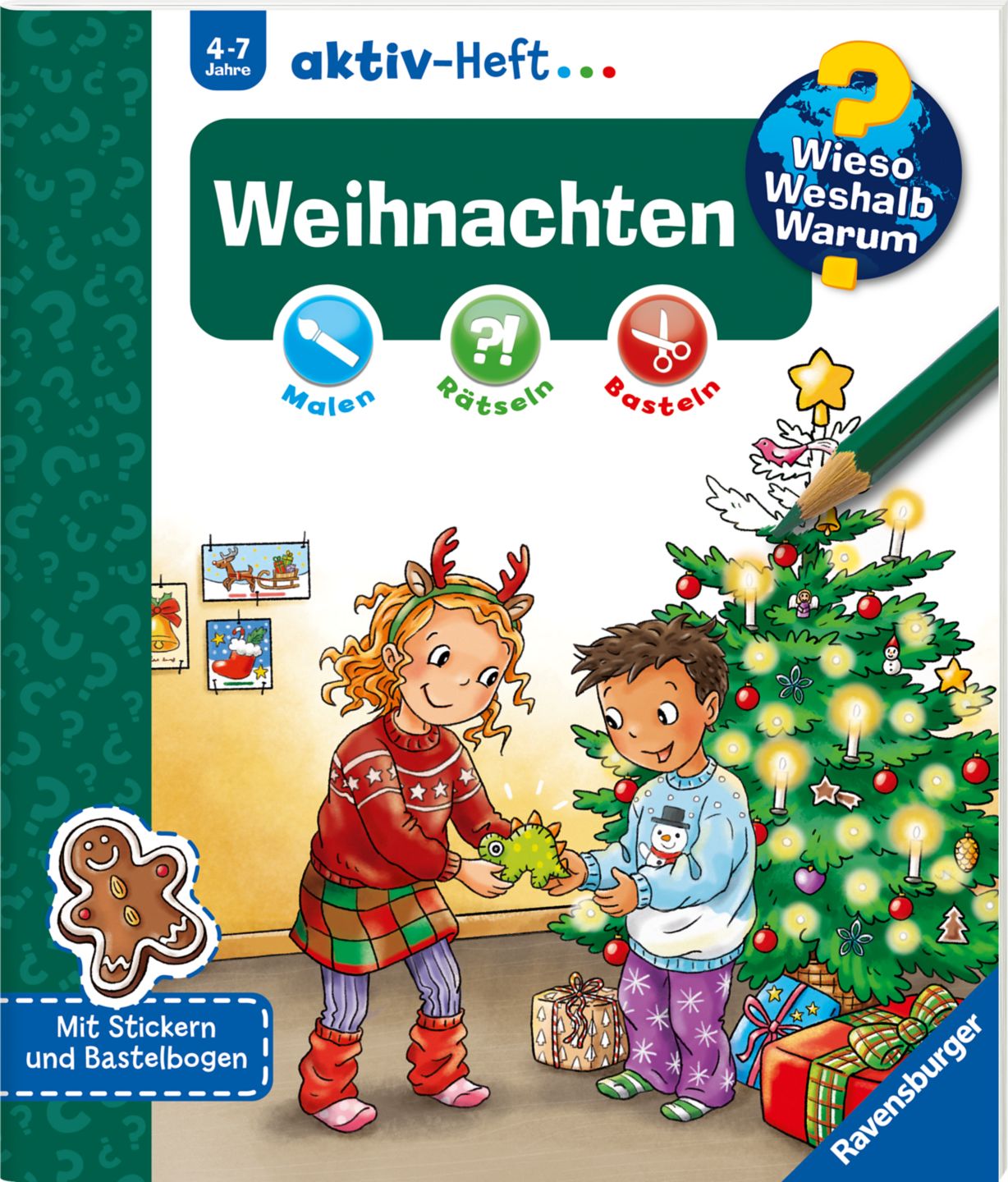 RAVENSBURGER Aktiv-Heft »Weihnachten«